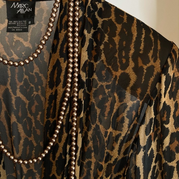 🖤 🖤 Marc Allan SILK bodysuit - Picture 2 of 13